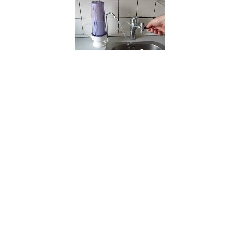 Obertisch Küchenfilter mit Wasserhahn