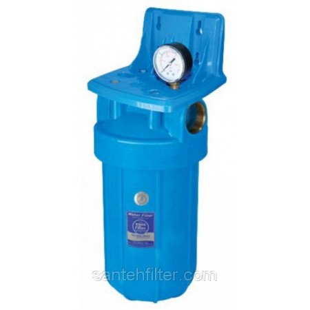 Hišni filter Big Blue®  10BB Aquafilter, sedimentni filter z manometrom 1 / 5 micron