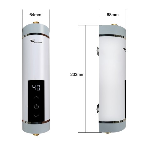 Pretočni grelnik vode Mini 3,5 / 4,5 / 5,5 kW