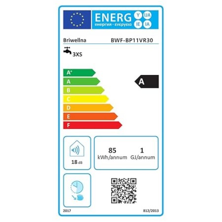 Elektrischer Badheizkörper Briwellna, schwarz